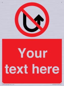 Custom prohibition No u turns